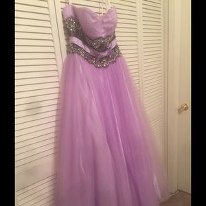 Mac Duggal Lavender/Purple Prom Dress