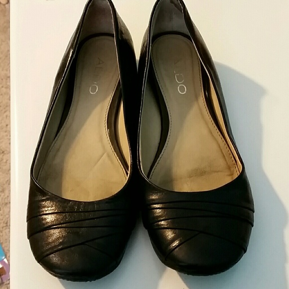 Aldo black flats