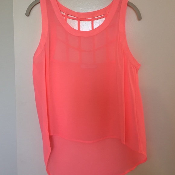 Neon Pink Top