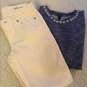 J.Crew matchstick pants