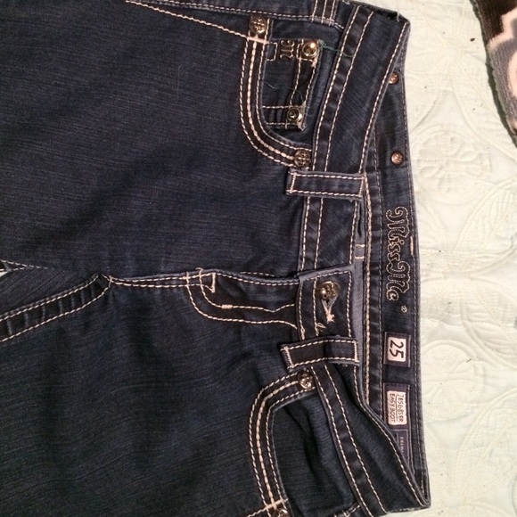 Miss me jeans. boot cut. size 25 - Picture 2 of 4