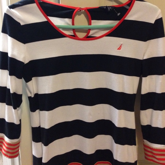 Nautica 3/4 sleeve shirt.. Wore once