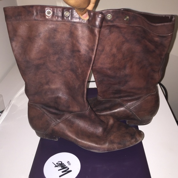 ALDO Brown Calf Boots