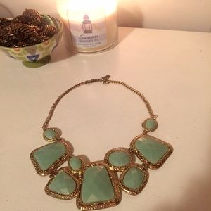Turquoise Bib Necklace