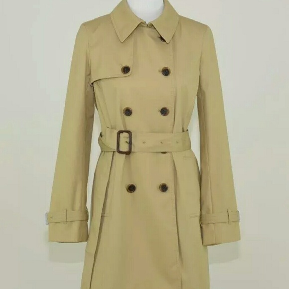 JCREW icon Trench Coat Size 6