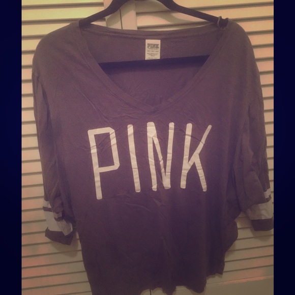PINK Grey Jersey