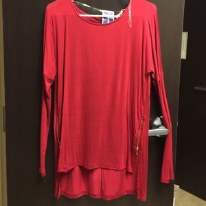 Red tunic