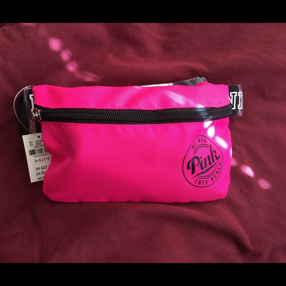 Pink fanny pack