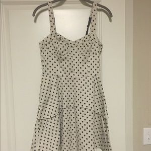 Bar III Polka Dot Mini Party Dress