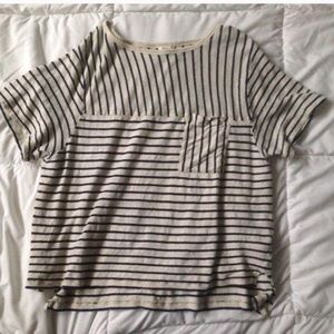 Fossil stripe Tee