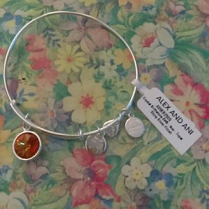 Alex and Ani November Topaz Bracelet BNWT
