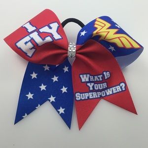 Wonder Woman Hair Bow