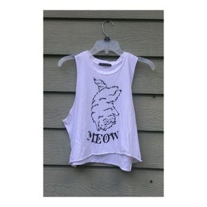 Cat muscle tee