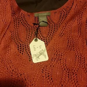 Super soft knitted sleeves top