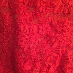 NWOT La Femme Red Dress