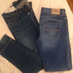 Men's A&F Skinny Jeans!!