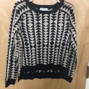 Pink Rose long sleeve sweater