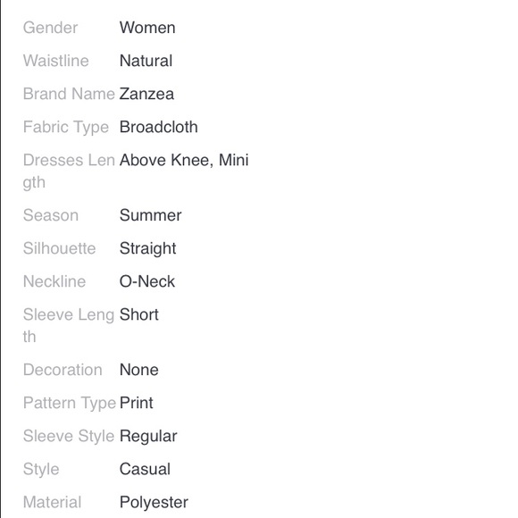 Pretty Print Dress - Picture 4 of 4