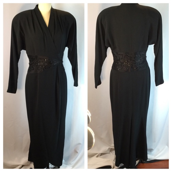 Glam Black Dress