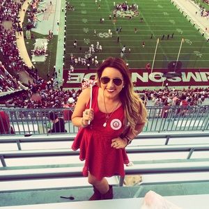 Crimson Free People Dress