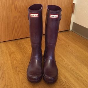 Maroon Hunter Boots