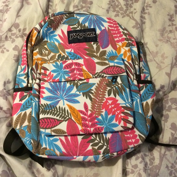🌴 Tropical Print Backpack 🐠