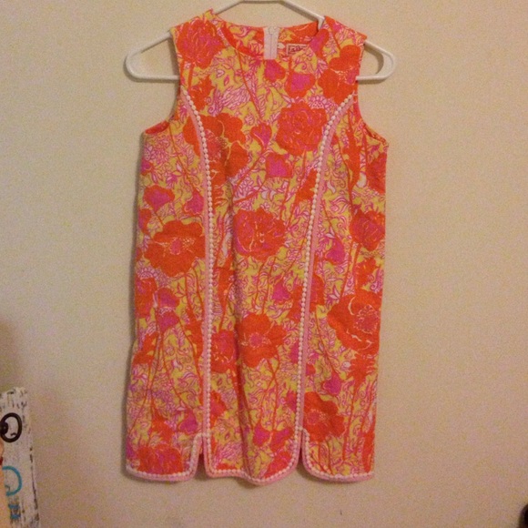 Lilly Pulitzer Girls Shift Dress - SIZE 14 GIRLS.