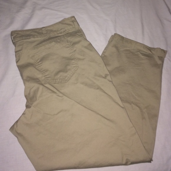 Beige work pants