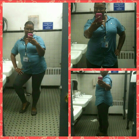 Button down long blouse - Picture 4 of 4