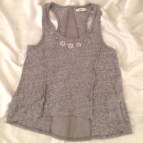 Abercrombie kids Jeweled Racer Tank Top 👑