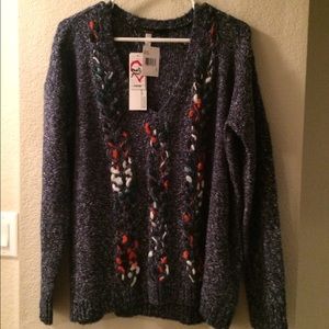 NWT oversized sweater size M