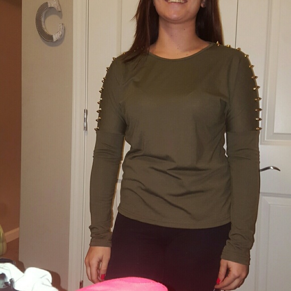 Olive shirt