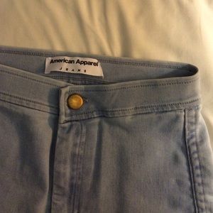 Light Wash High Waisted Easy Jeans