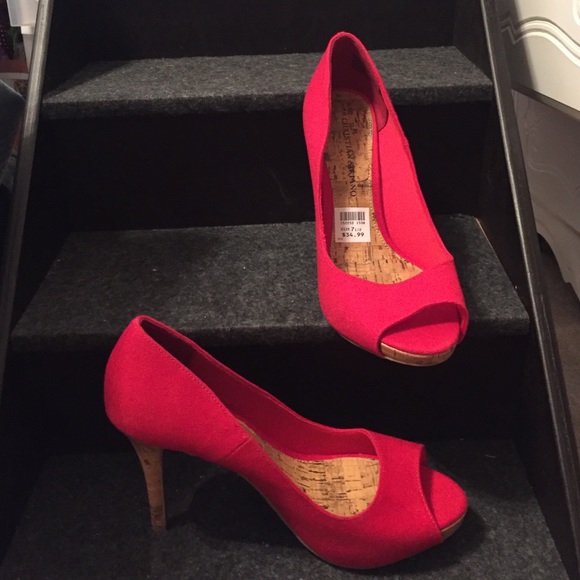 Red high heels