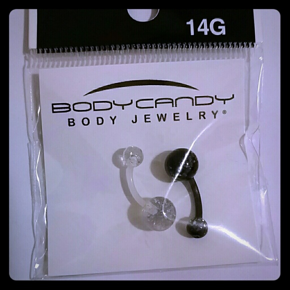 Bioplast belly button rings