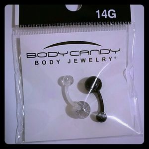 Bioplast belly button rings