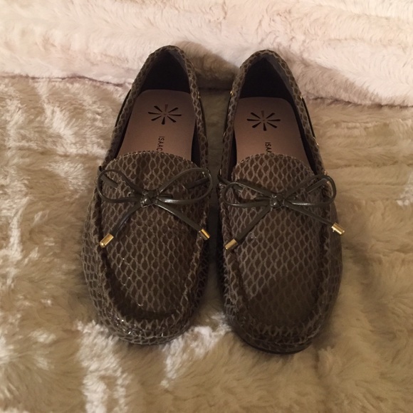 Isaac Mizrahi Leather Moccasins - Final Sale