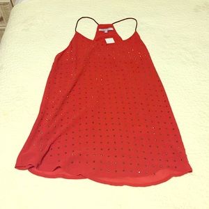 Naked Zebra Rhinestone Tank