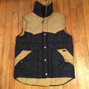 Wrangler puffy western vest