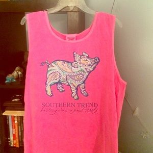 Size: Large Southern Trend tank top