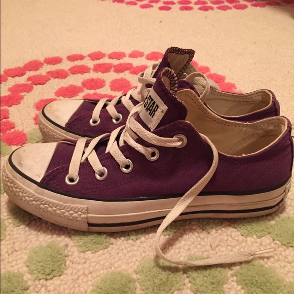 Purple AllStar Converse size 6