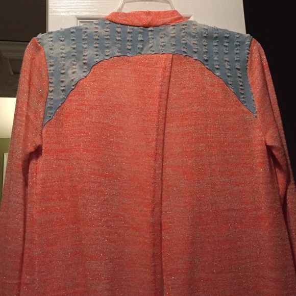 Coral long sleeve cardigan - Picture 3 of 4