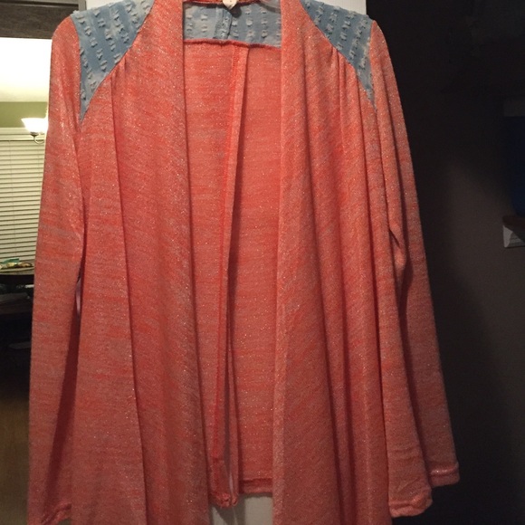 Coral long sleeve cardigan - Picture 4 of 4