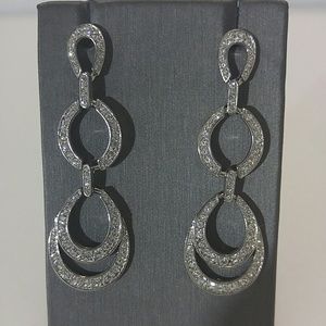 Clear Crystal Earrings