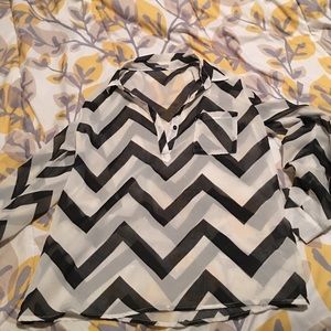Chevron blouse