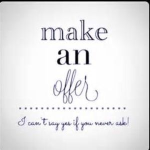 See something you like? Make me an offer!