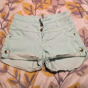 High waisted shorts