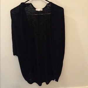 Painted Thread black cardigan