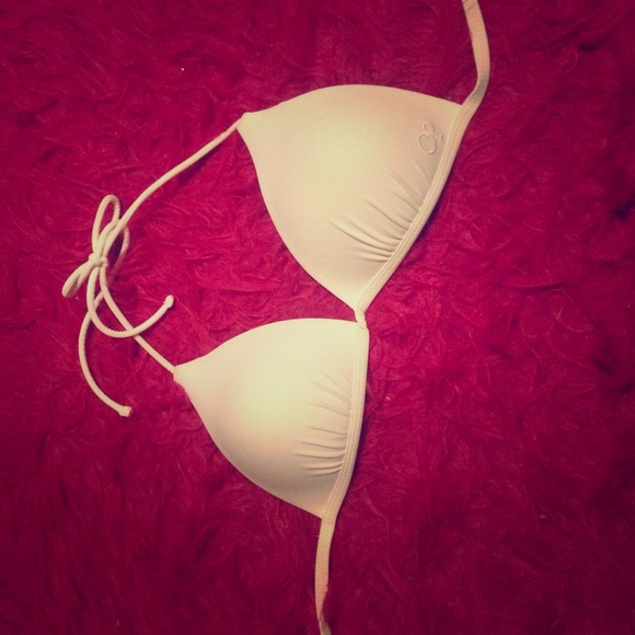 White push-up bikini top. 💜