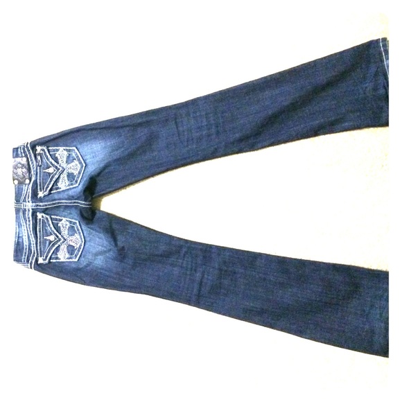 Miss Me jeans that unfortunately no longer fit.